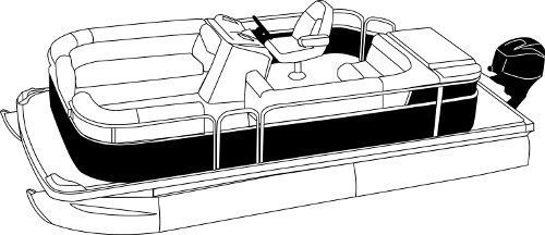 7.6oz BOAT COVER AVALON AMBASSADOR 27 SB 2014