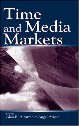 Time and Media Markets (Routledge Communication Series), , Excellent Book