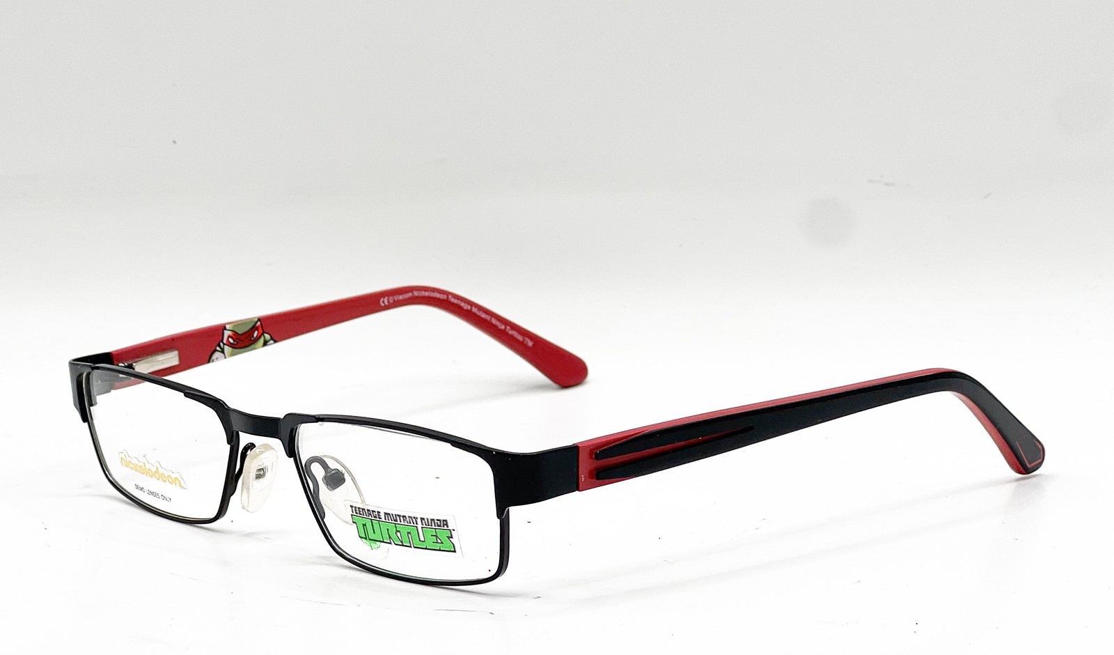 NEW NICKELODEON WARRIOR BLK BLACK AUTHENTIC EYEGLASSES 47-16