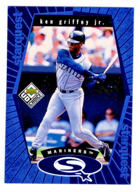 KEN GRIFFEY JR ⚾ INSERT ⚾ 1999 UD CHOICE * STARQUEST #SQ1 * 
