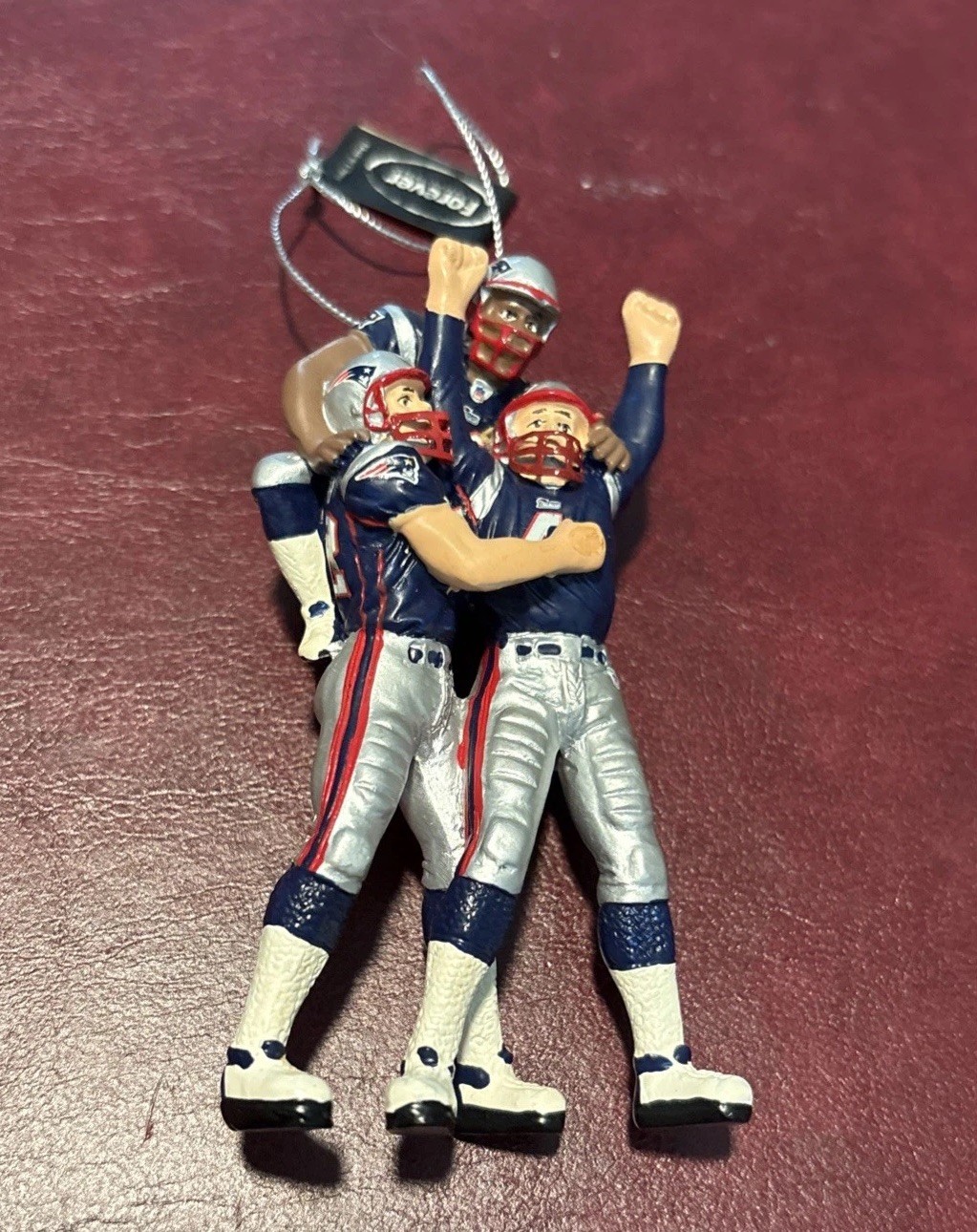 New England Patriots Forever Celebration Ornament NFL Brady Dillon Vinatieri