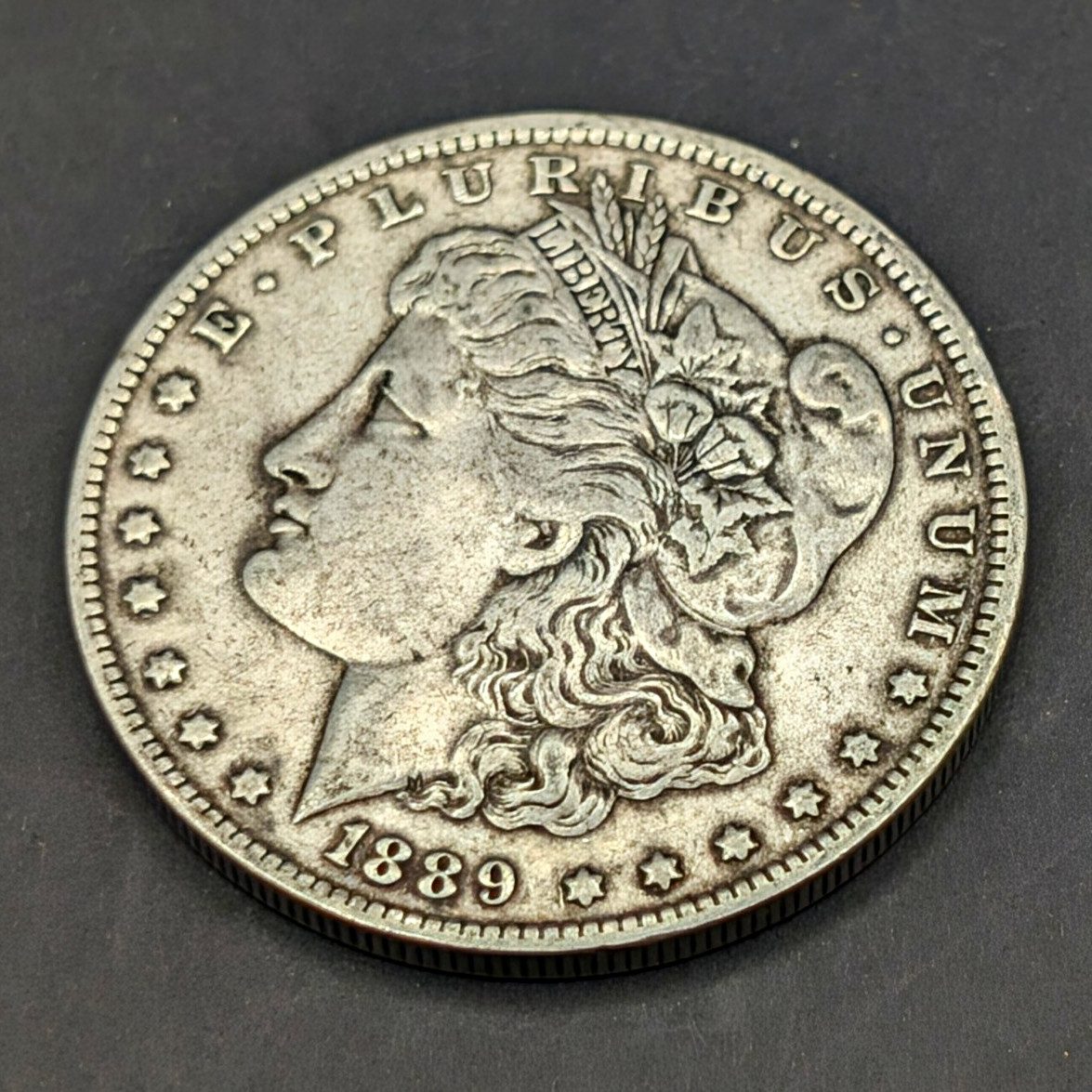 1889 Morgan Silver Dollar $1 0.900 Silver Philadelphia Business Strike KM#110