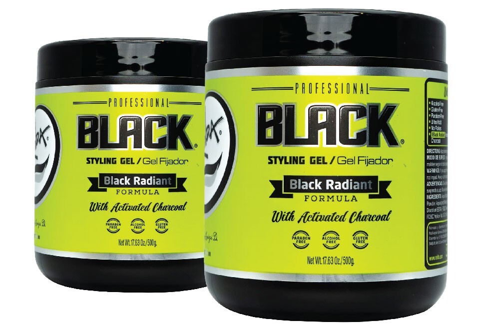 ROLDA 2 Pack Professional Black Styling Gel Alcohol Free Ultra hold 17.64oz (ea) ROLDA 2 Pack Professional Black Styling Gel Alcohol Free Ultra hold 17.64oz (ea)