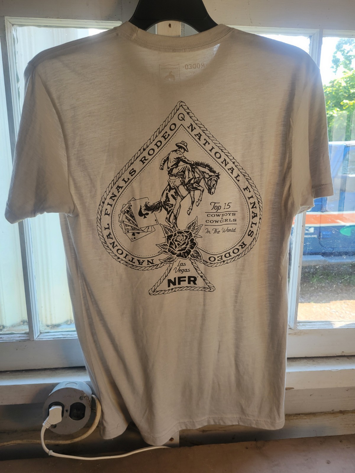 ProRodeo Gear T-Shirt Mens M Tan NFR National Finals Rodeo Las Vegas Tee ProRodeo Gear T-Shirt Mens M Tan NFR National Finals Rodeo Las Vegas Tee