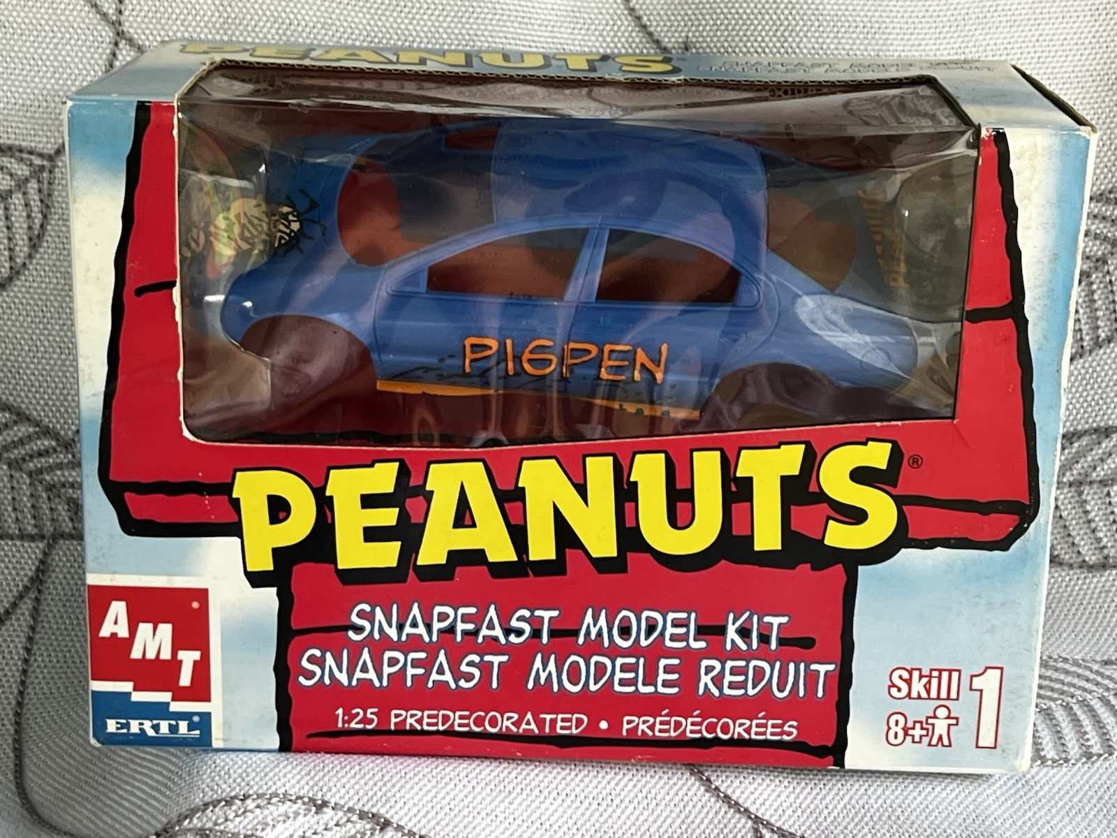 Peanuts Pigpen Snapfast Model Kit AMT ERTL 1:25 NIB Sealed 8+ Peanuts Pigpen Snapfast Model Kit AMT ERTL 1:25 NIB Sealed 8+