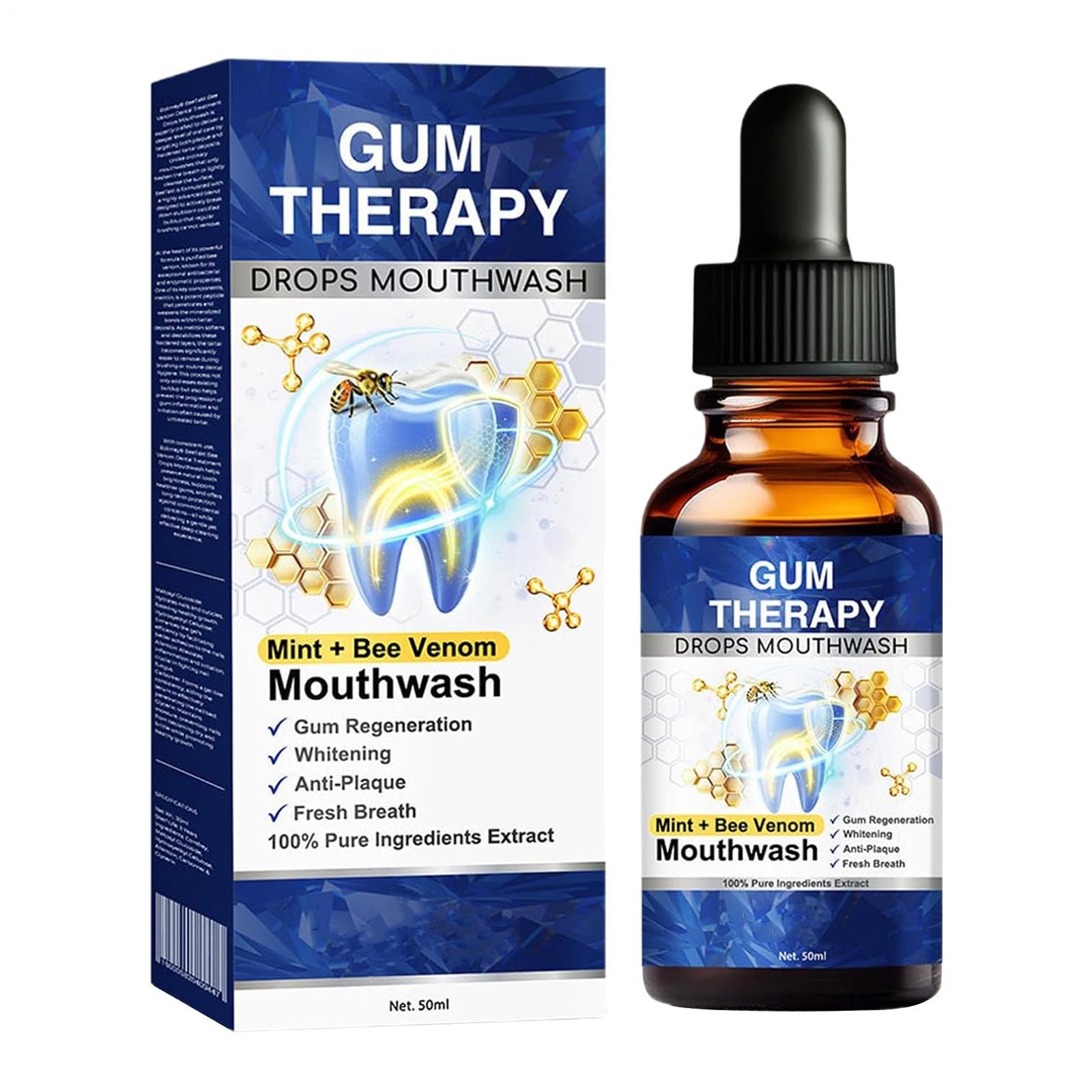 Rolimey Bee BeeTakt Venom Dental Treatment Drops Mouthwash organic Gum Therapy