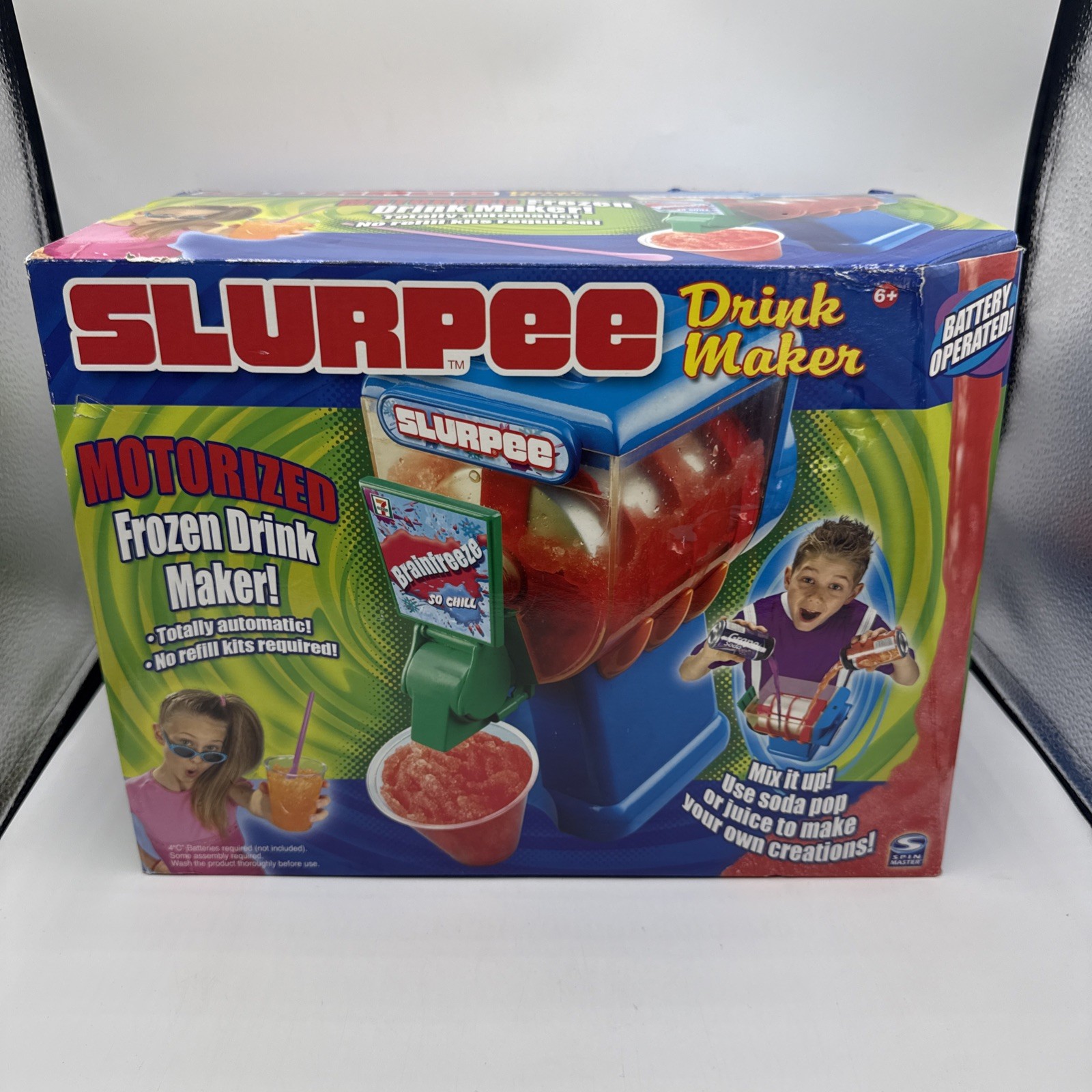 Motorized SLURPEE Automatic Frozen Drink Maker Machine Brain Freeze 2005 Motorized SLURPEE Automatic Frozen Drink Maker Machine Brain Freeze 2005