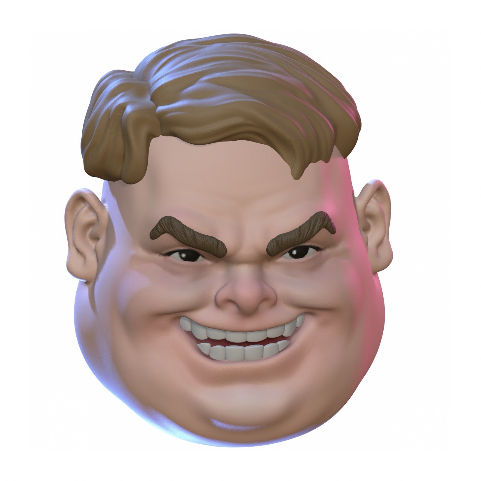 Disgusting Fatass Man Custom Action Figure Head 1:9 or 1:6 Mego Disgusting Fatass Man Custom Action Figure Head 1:9 or 1:6 Mego