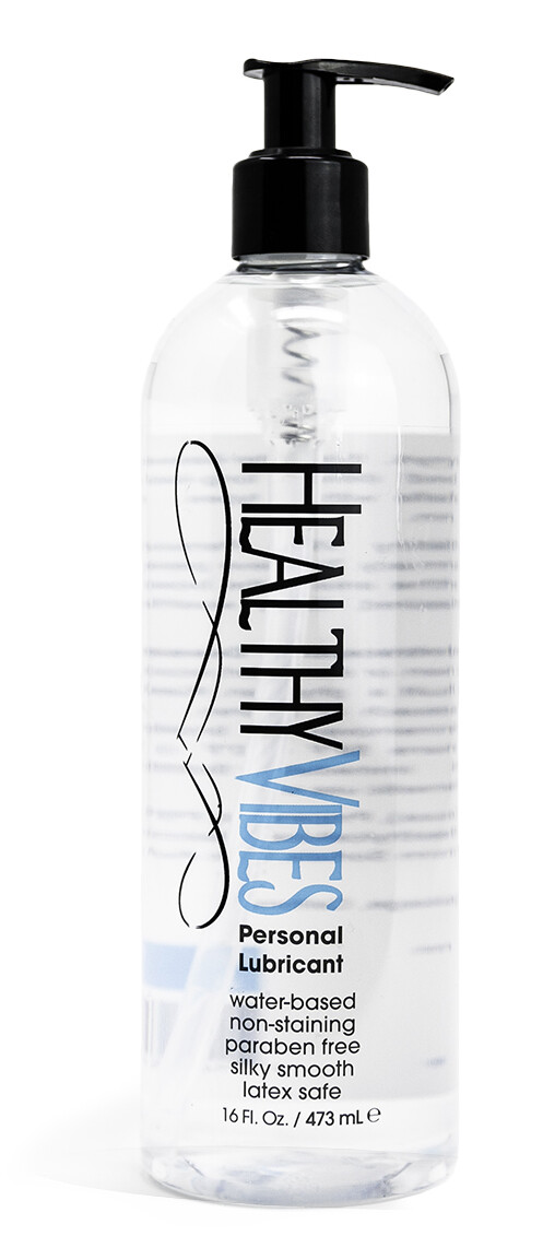 Water Based Personal Lubricant 16 oz by Healthy Vibes Intimate Lube for Couples Water Based Personal Lubricant 16 oz by Healthy Vibes Intimate Lube for Couples