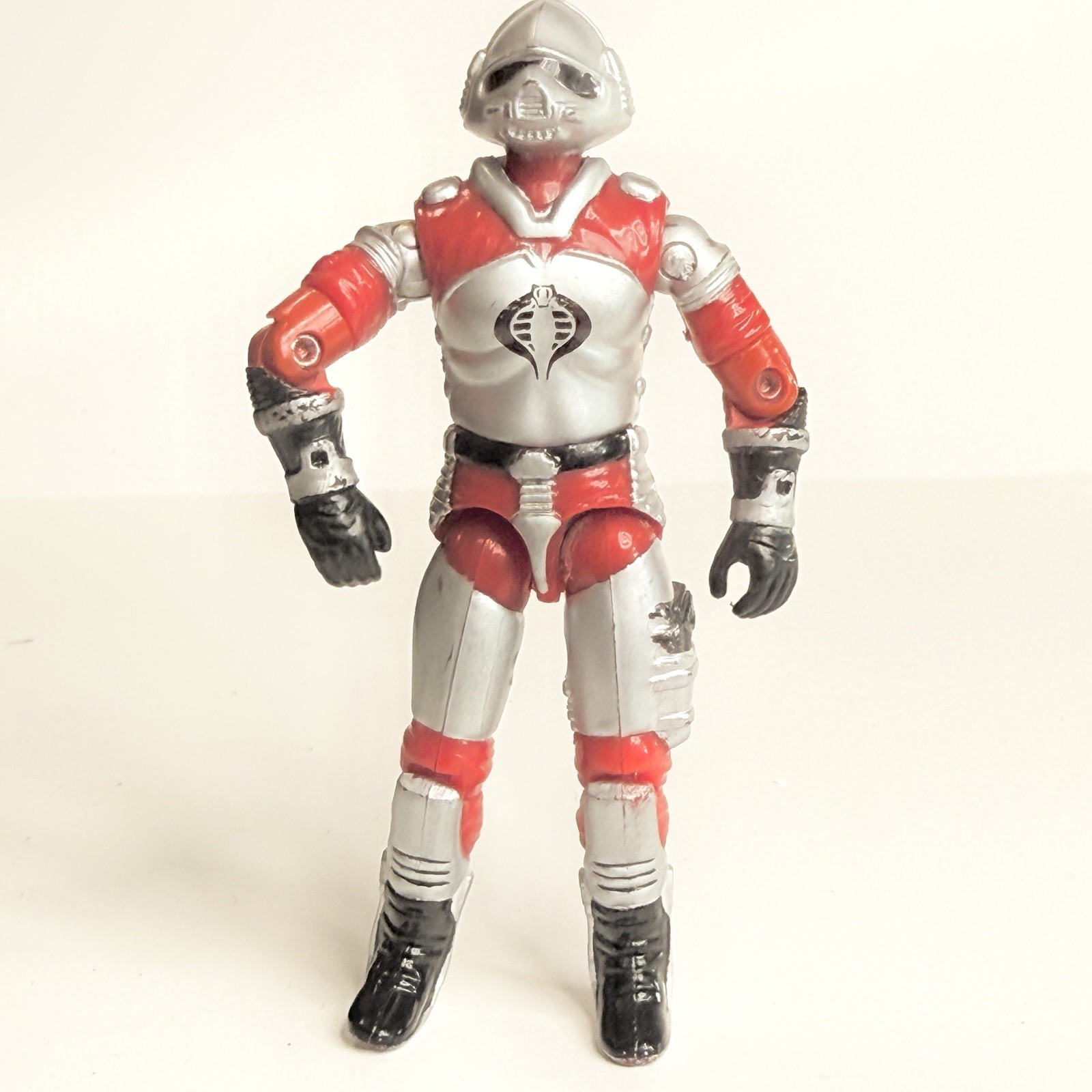 Vintage 1986 GI Joe A.V.A.C. Cobra Firebat Pilot Hasbro ARAH Figure