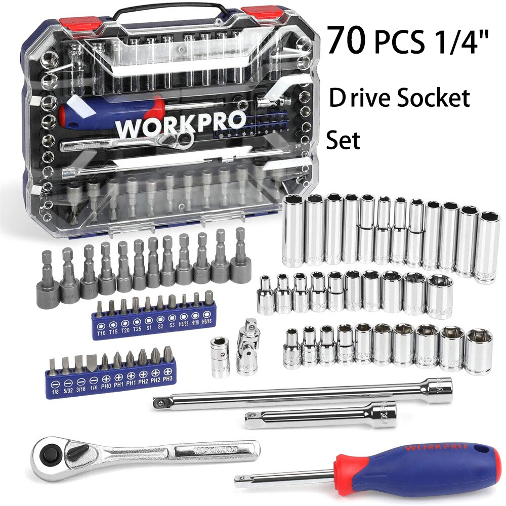 WORKPRO 70Piece 1/4\