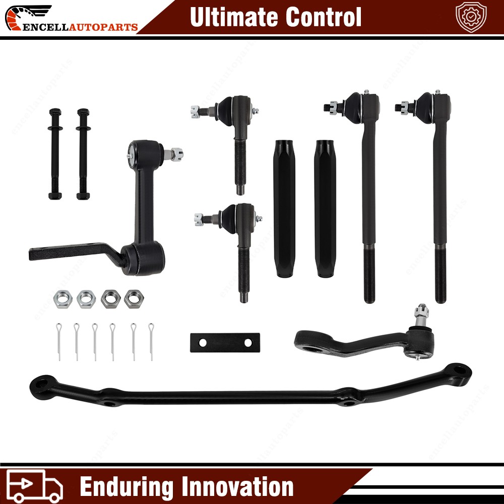 For 1961-1964 Chevy Impala Front Suspension Manual Steering Linkage Kit Tie Rods