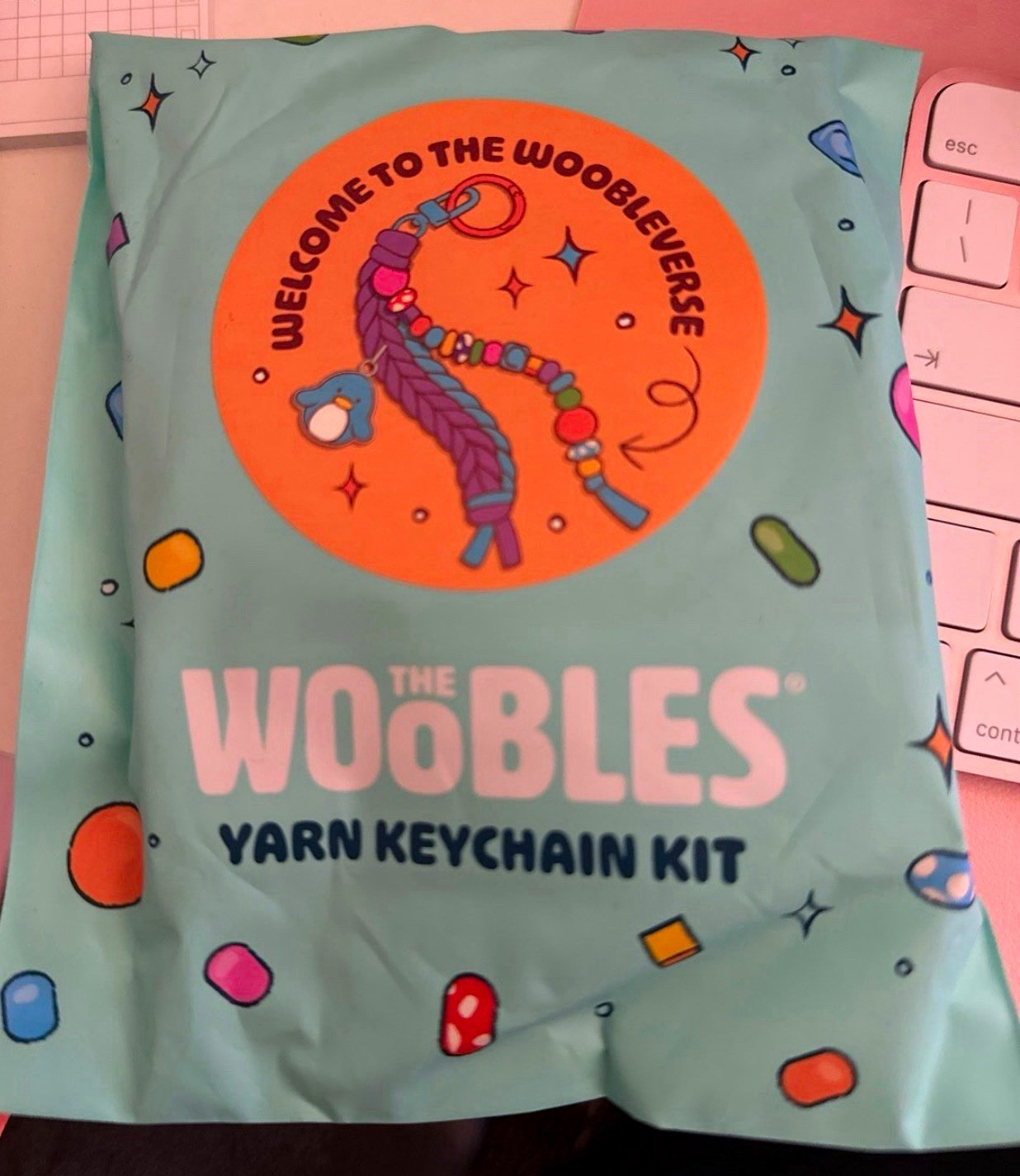 The Woobles Yarn Keychain Kit Crochet Kit - Welcome to the Wooblesverse