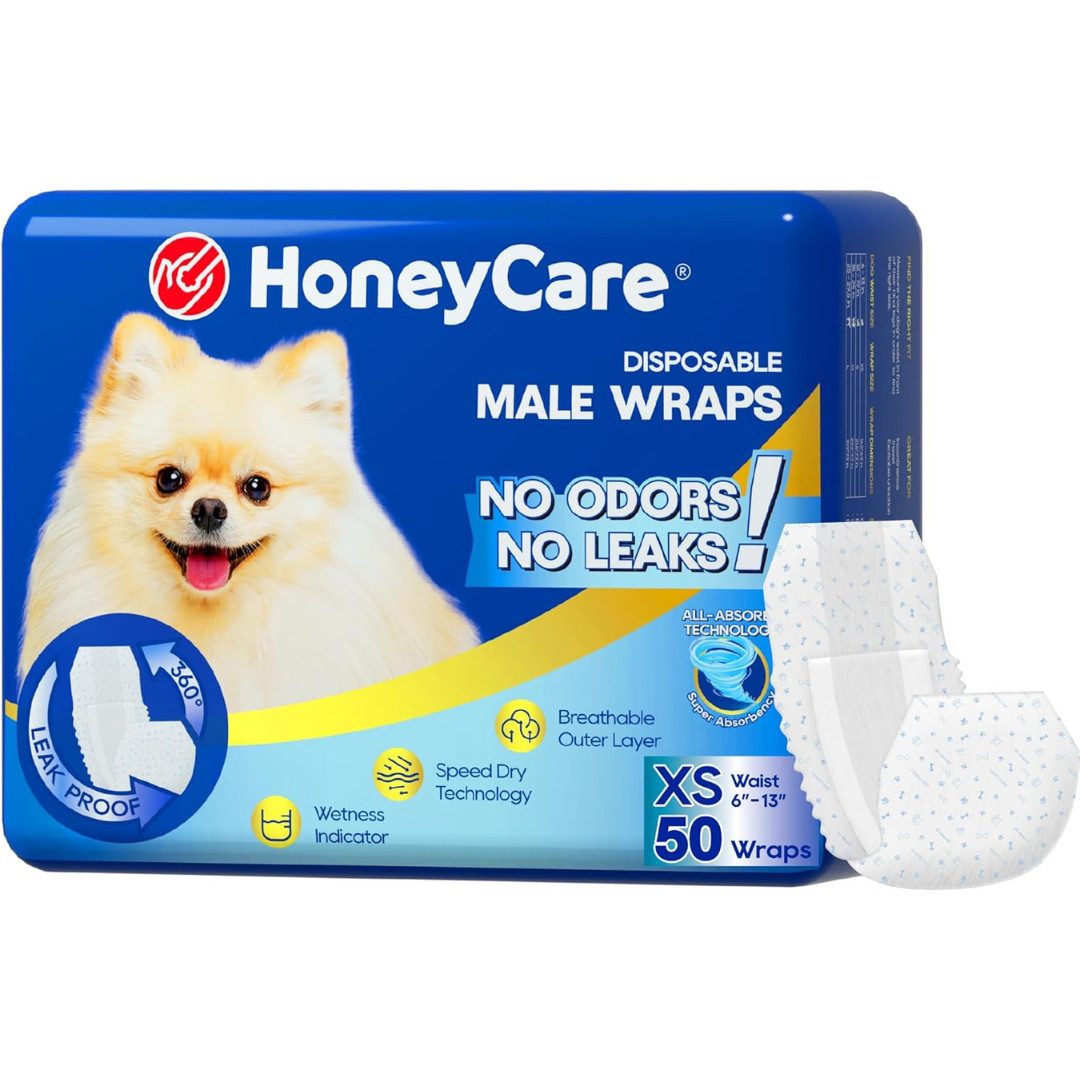 50 Pack Waist Disposable Dog Diapers Male Wraps Belly Bands Pet Soft All Sizes 50 Pack Waist Disposable Dog Diapers Male Wraps Belly Bands Pet Soft All Sizes