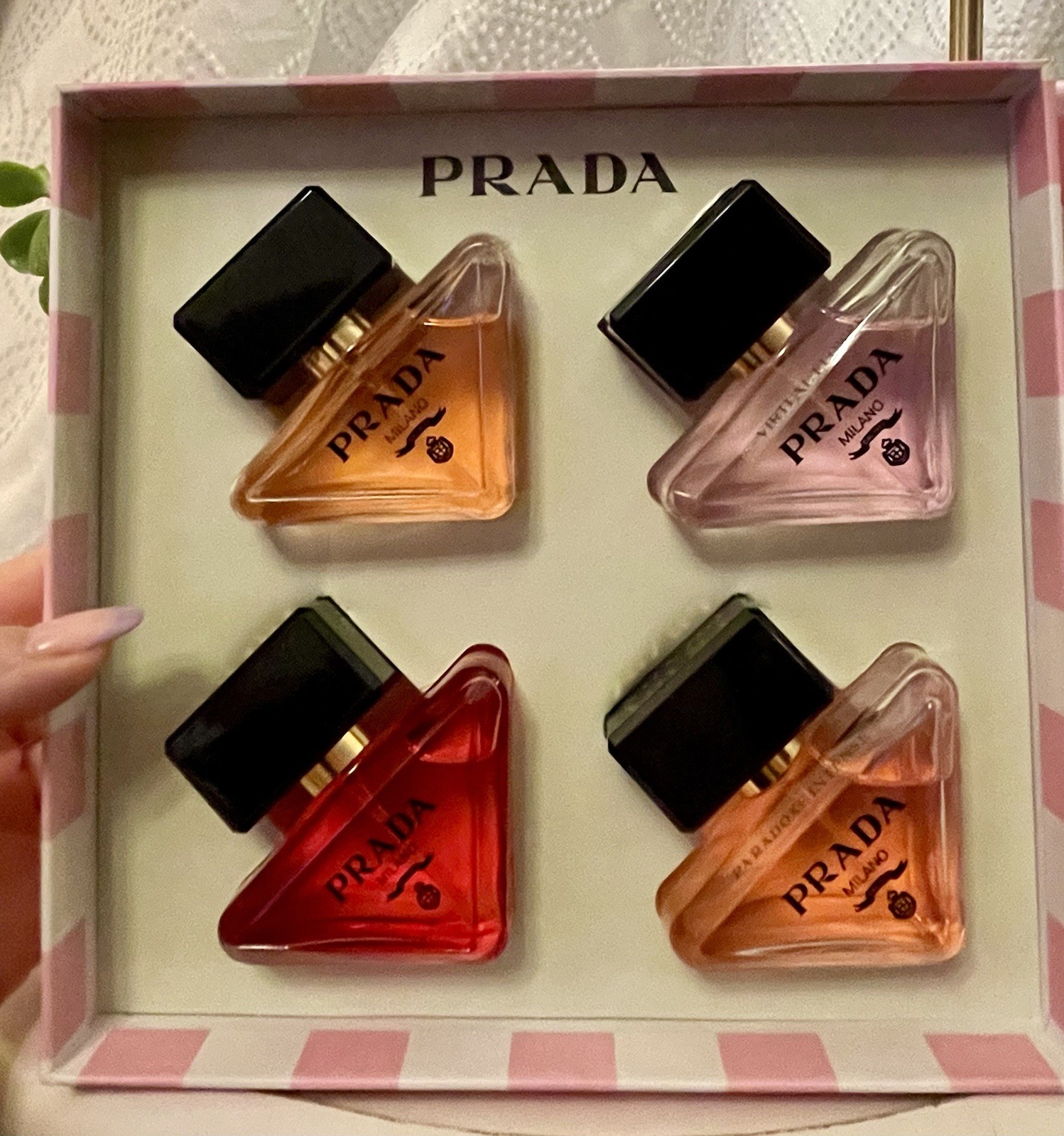 PRADA Paradoxe Fragrance Set Four 30ml bottles PRADA Paradoxe Fragrance Set Four 30ml bottles