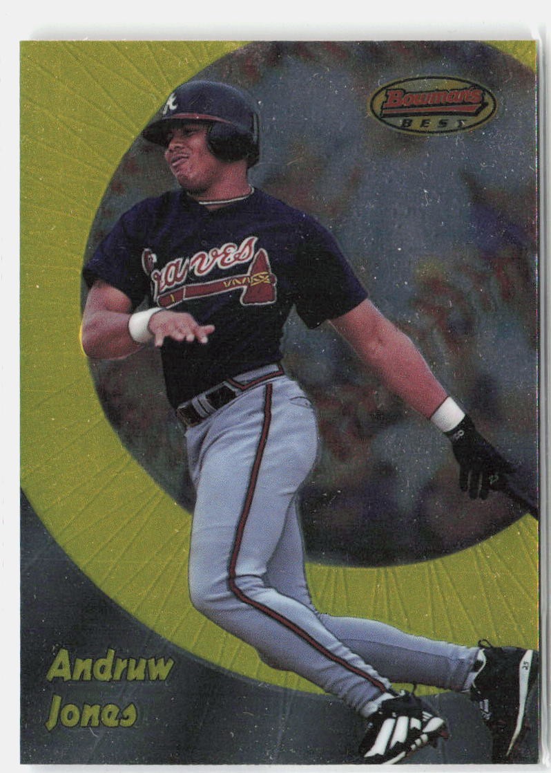 1998 Bowman\'s Best #78 Andruw Jones
