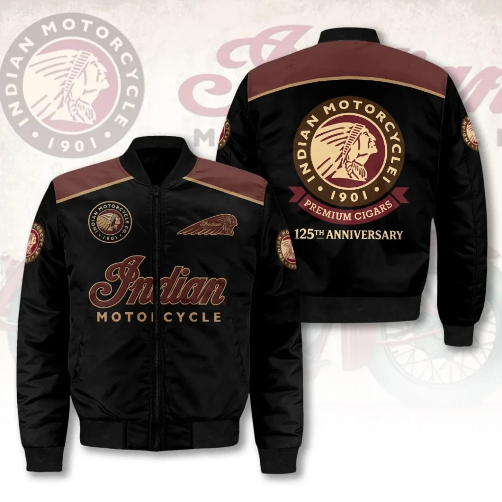 Indian Motorcycle 125th Anniversary 3D Bomber Jacket