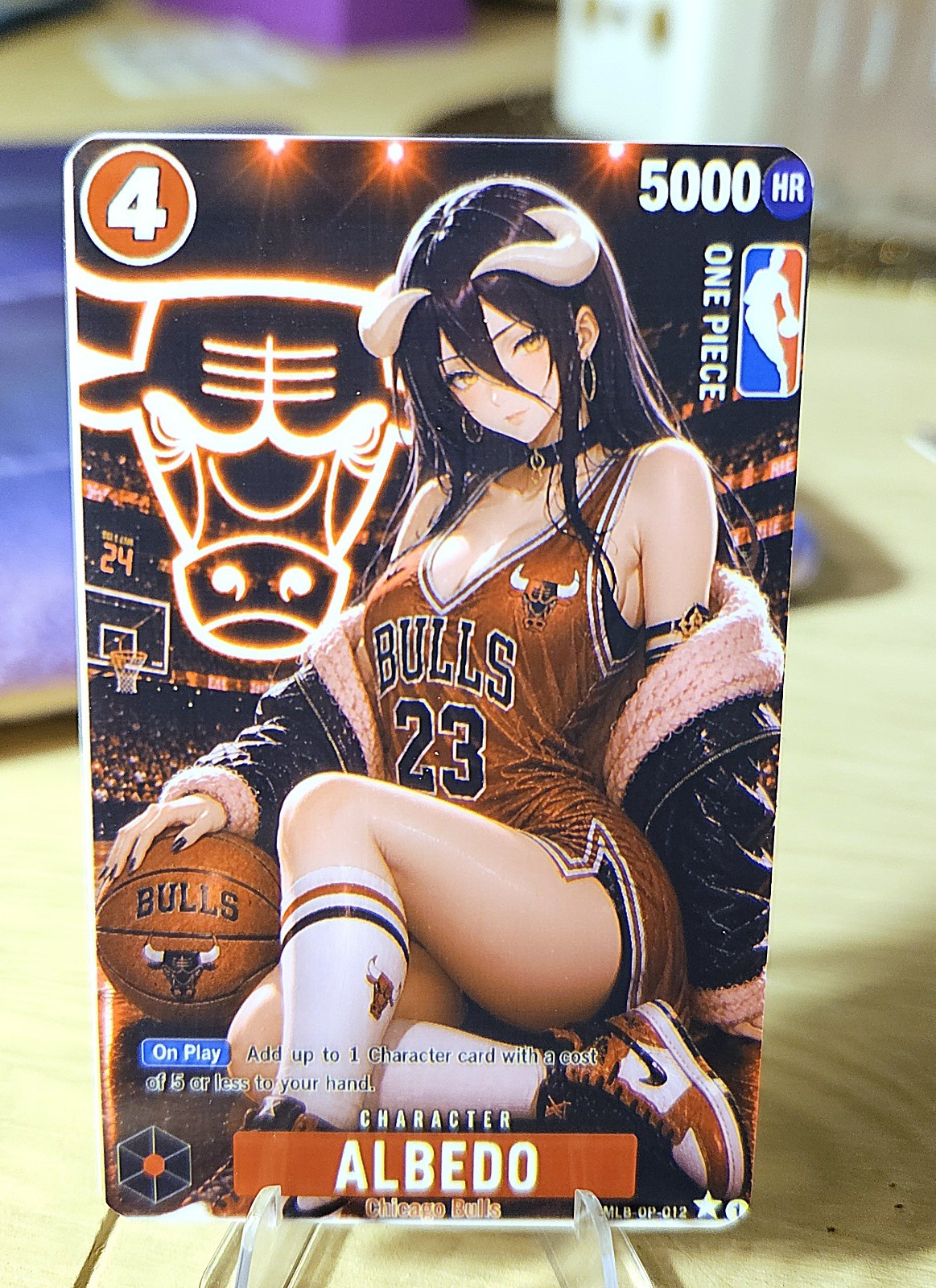 Albedo Plastic Waifu Trading Card Overlord Albedo Plastic Waifu Trading Card Overlord