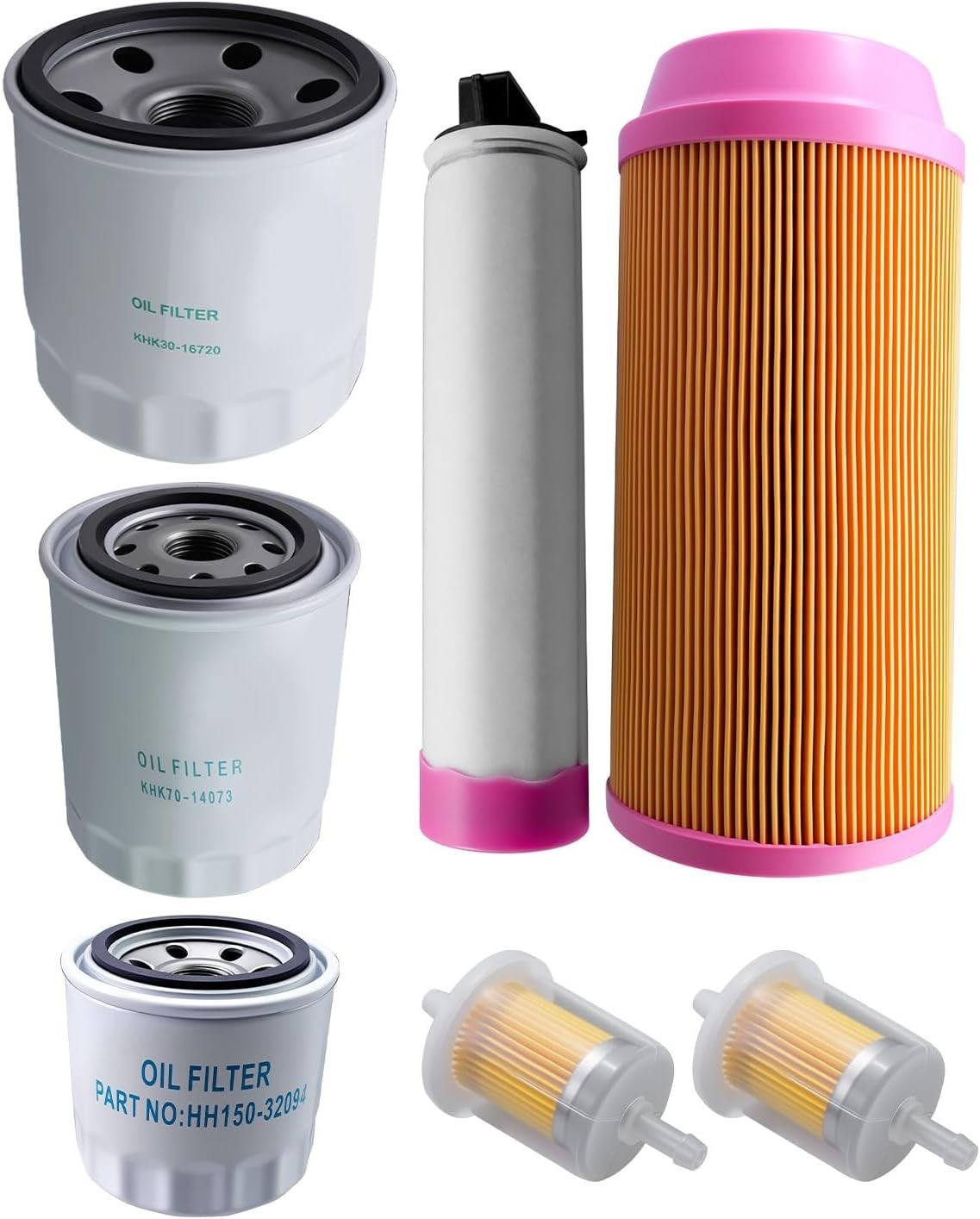 Filter Maintenance Kit Fit for Kubota Zero Turn Mower ZD326 ZD331 ZD326S ZD326P 