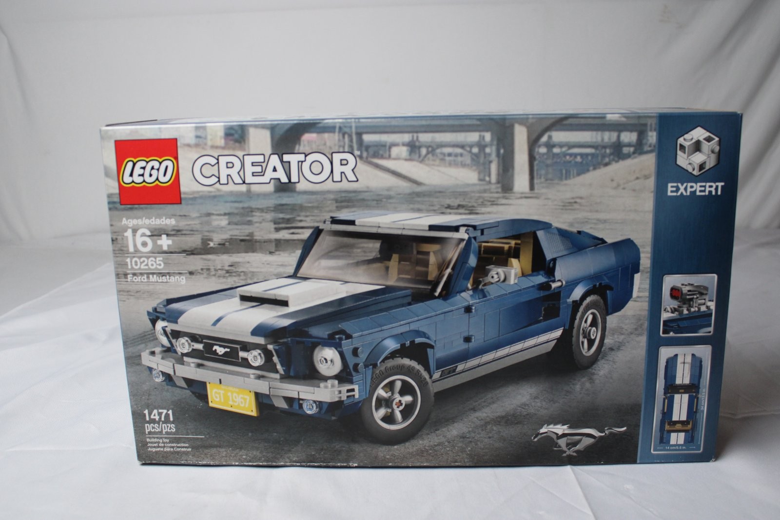 Lego Creator Expert Ford Mustang 10265 New Factory Sealed 1471pcs *Retired*