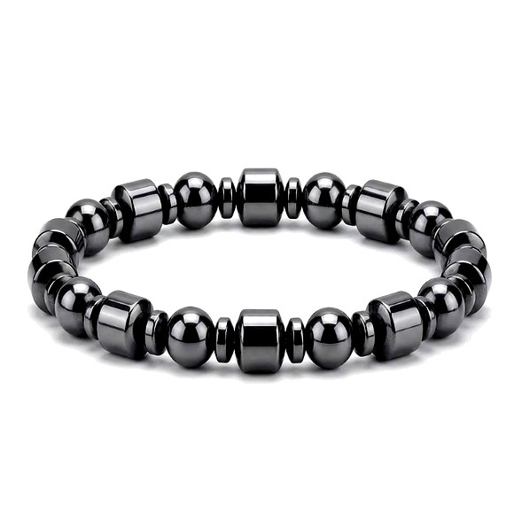 Weight Loss Magnetic Therapy Bracelets - Hematite Stone for Men & Women