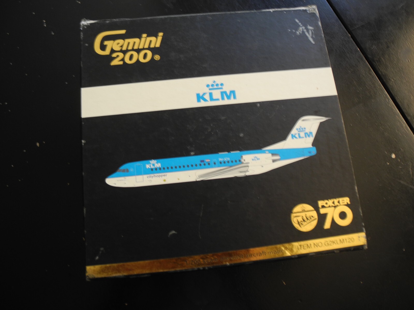 Retired RARE Gemini 200 FOKKER 70 KLM, Orig Version, 1:200 Retired RARE Gemini 200 FOKKER 70 KLM, Orig Version, 1:200