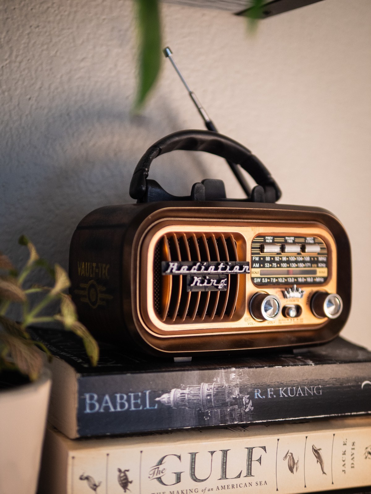 Fallout Vintage Radio Speaker | Vault Tec Prop | Sci Fi Room Decor