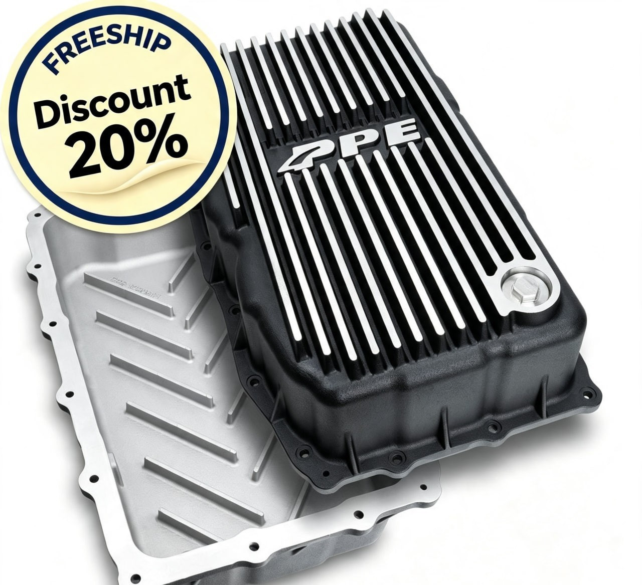 PPE 128051110 Deep 10L80 Transmission Pan GM 3.0L Duramax 2020-23