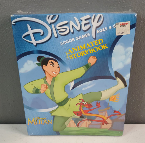Disney\'s Mulan Animated StoryBook (Windows/Mac, 1998) NEW SEALED Disney\'s Mulan Animated StoryBook (Windows/Mac, 1998) NEW SEALED