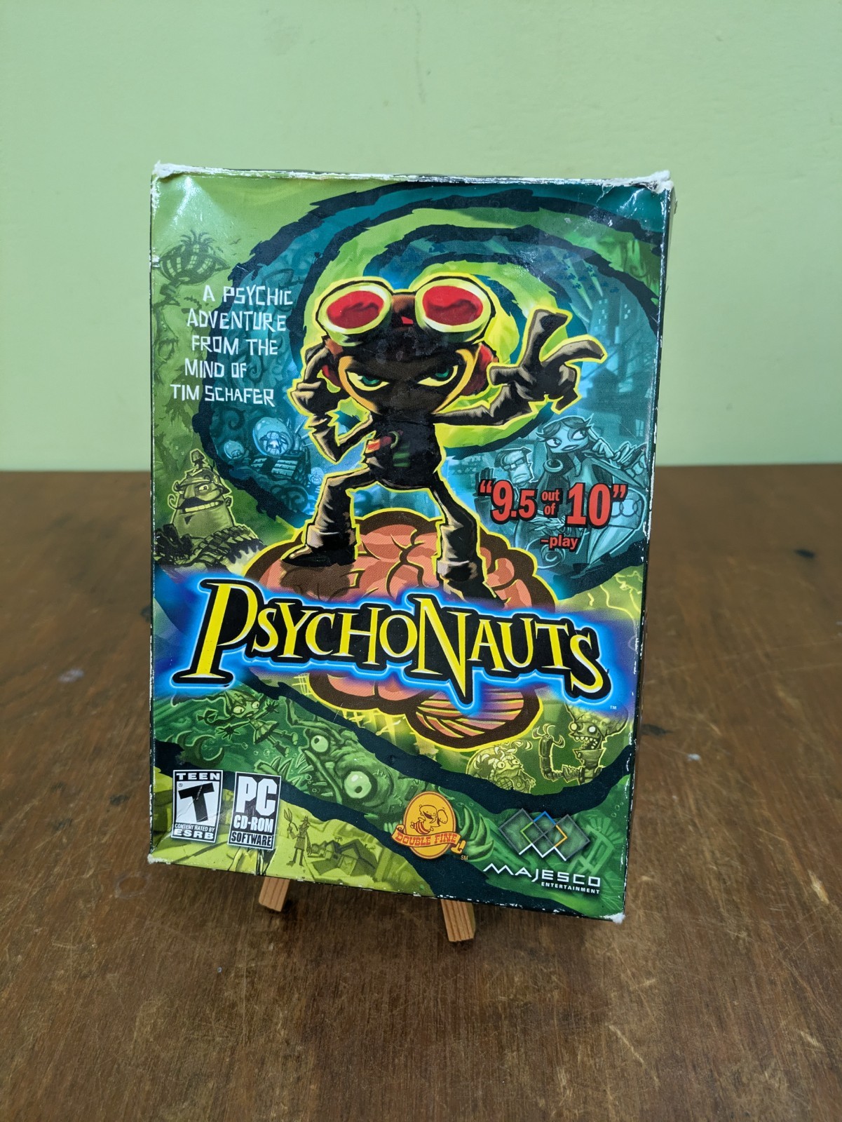 Psychonauts PC CD-ROM Complete 5 Discs Adventure Game VG No Manual