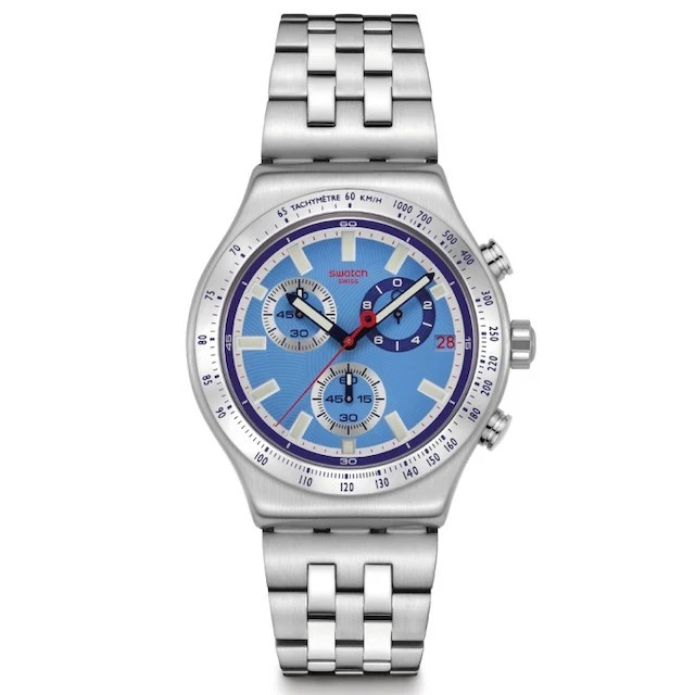 SWATCH MIDDAY IN THE MIRROR YVS541G Quartz Chronograph Swiss Made Watch