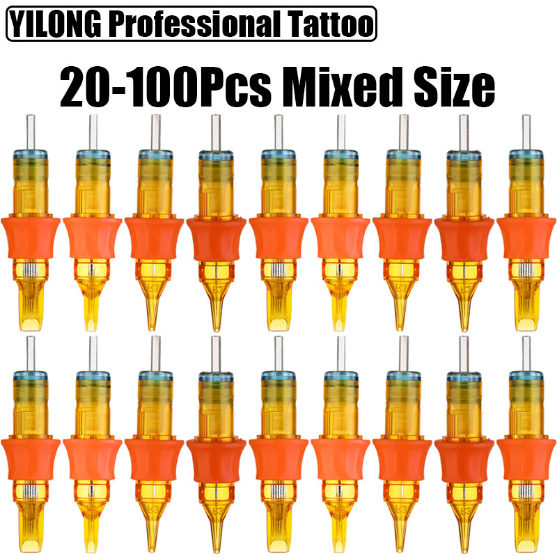 20-100Pcs Mixed Professional Sterile Tattoo Cartridge Needle Size RL RS RM M1 20-100Pcs Mixed Professional Sterile Tattoo Cartridge Needle Size RL RS RM M1