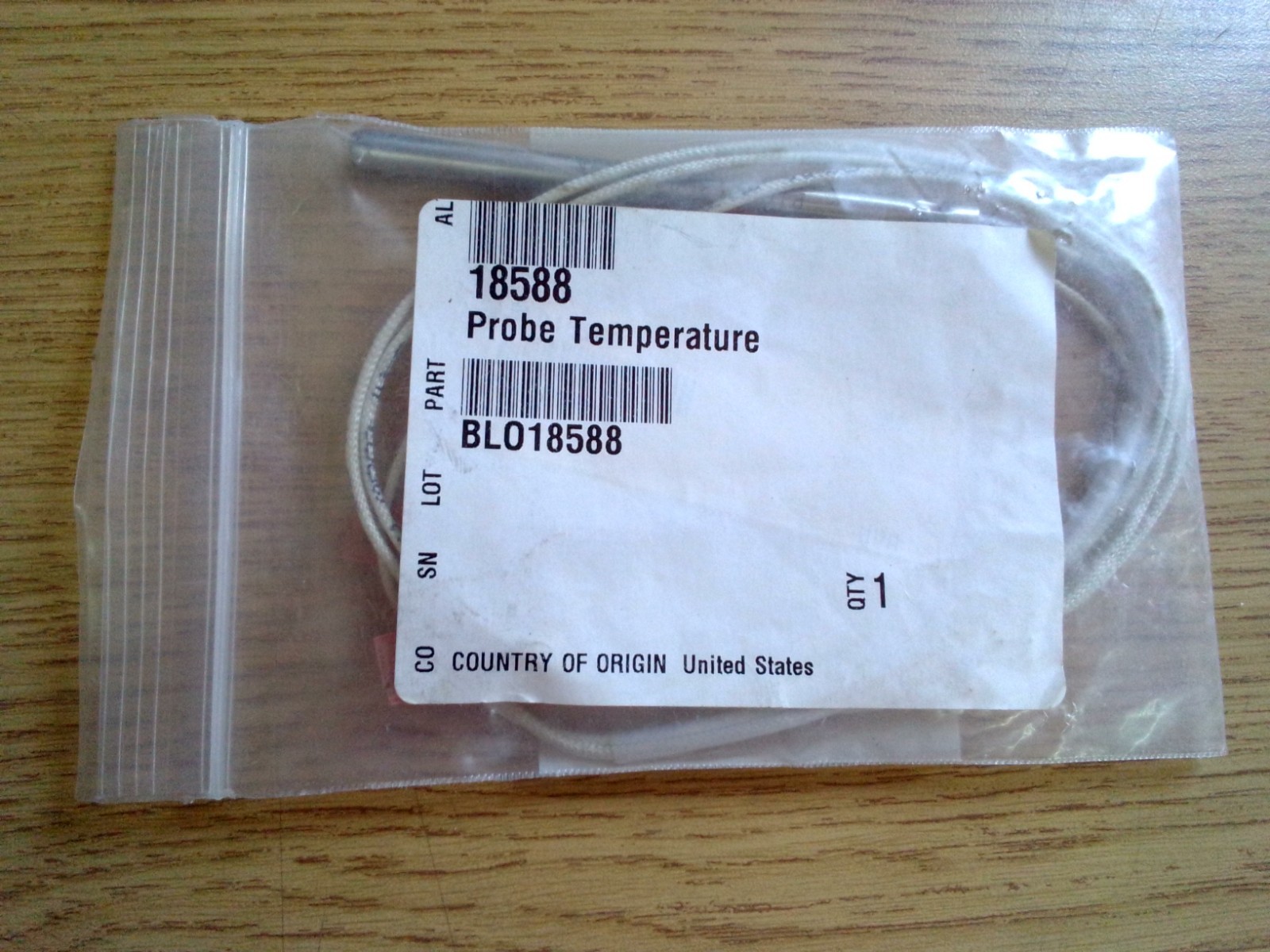 blodgett 18588 temperature probe 100k