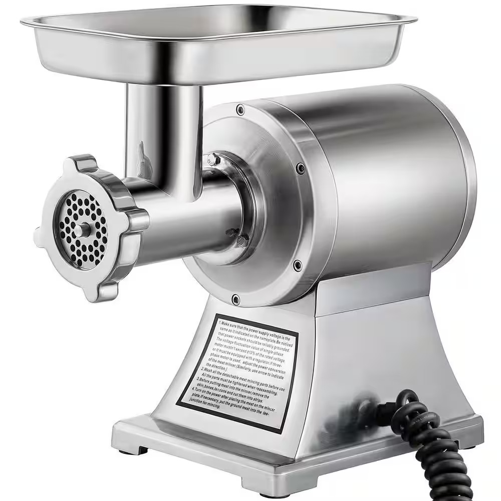 Commercial Meat Grinder 550 Lb./H 1100 W Electric Meat Mincer ETL Approved Heavy
