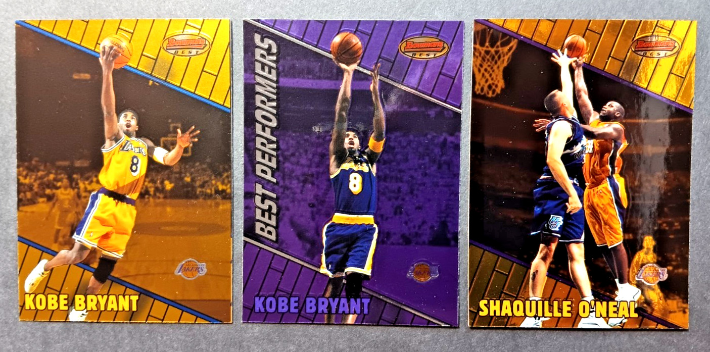 1999-00 Bowman's Best 133 Card Complete Set Kobe Shaq 1999-00 Bowman's Best 133 Card Complete Set Kobe Shaq