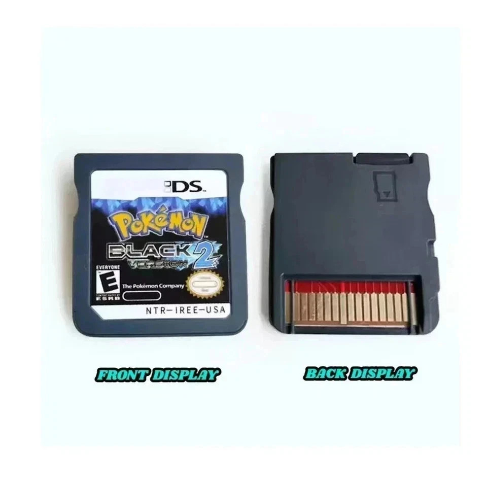Pokemon Black Version 2 / White Version 2 for Nintendo DS Tested Game Card Pokemon Black Version 2 / White Version 2 for Nintendo DS Tested Game Card