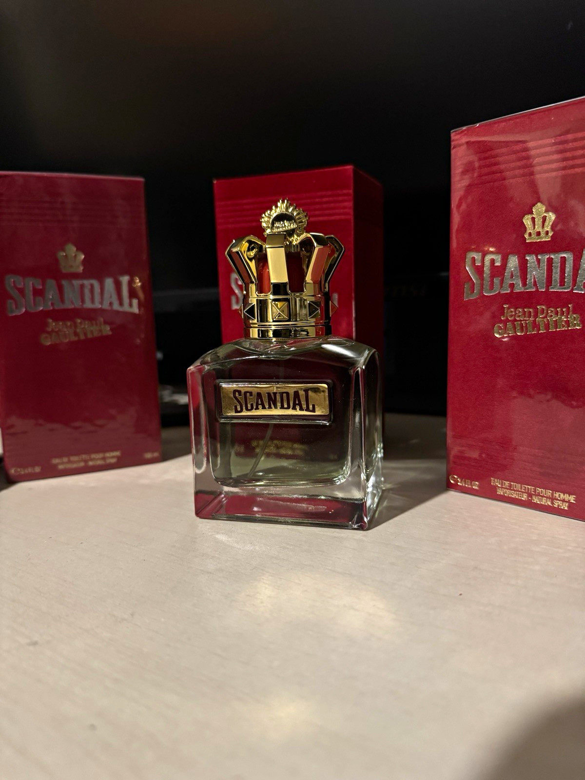 Jean Paul Gaultier Scandal Eau de Toilette Natural Spray 3.4 fl oz Amber