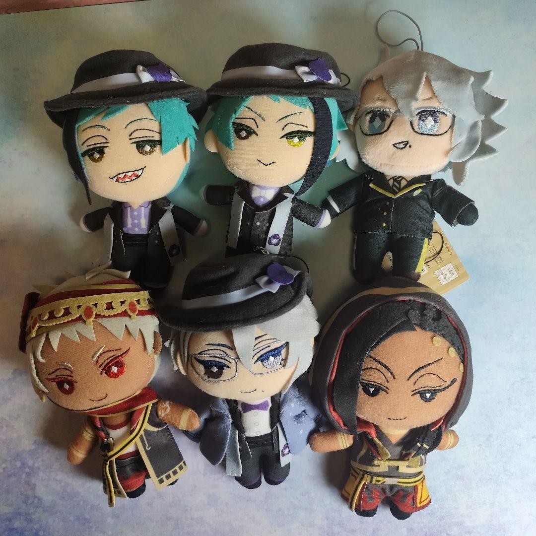 TwistedWonderland Mini Plush Set of 6 - Aniplex Limited Edition TwistedWonderland Mini Plush Set of 6 - Aniplex Limited Edition