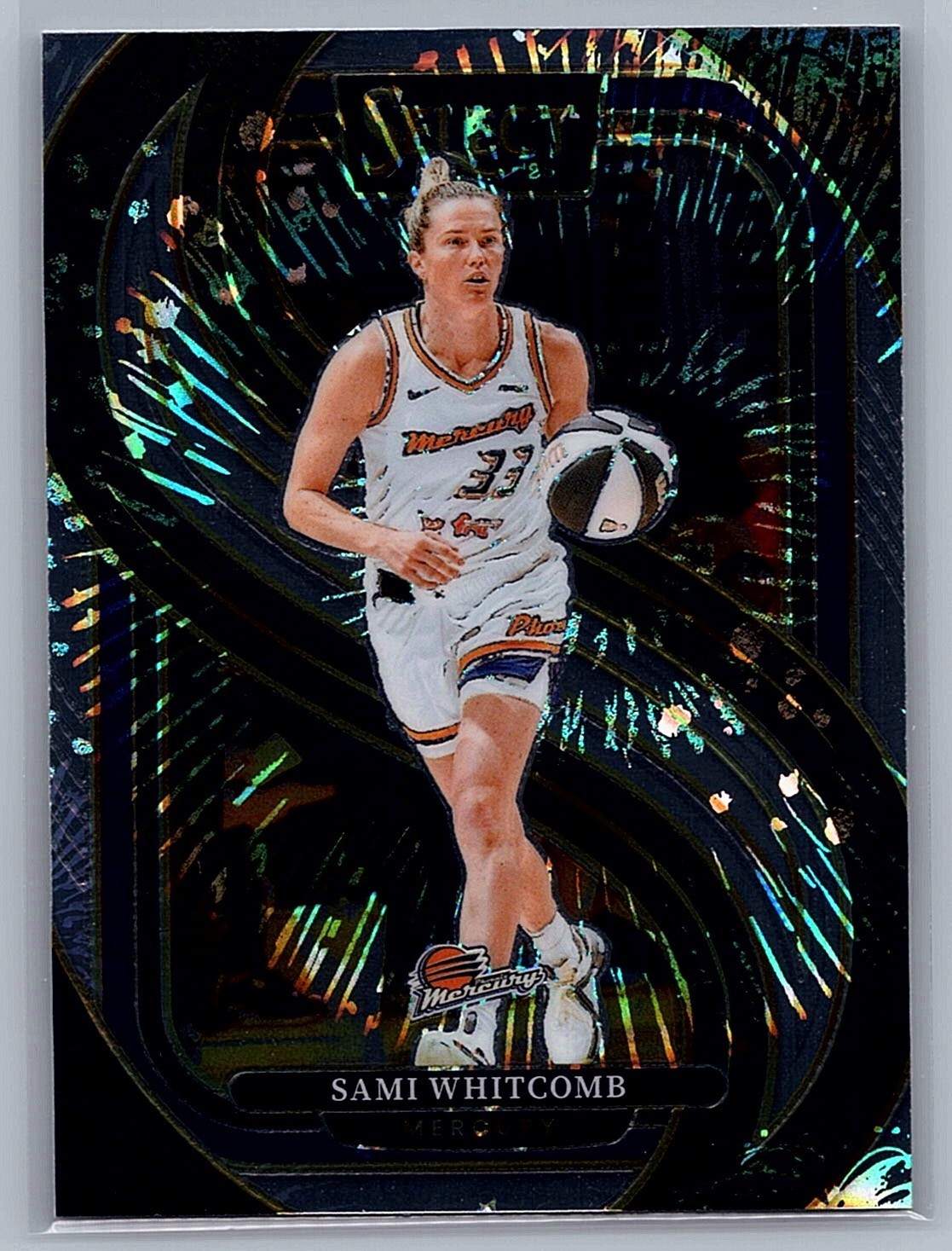 SAMI WHITCOMB - 2025 Panini Select WNBA #179 - Silver Party Prizm - Mercury