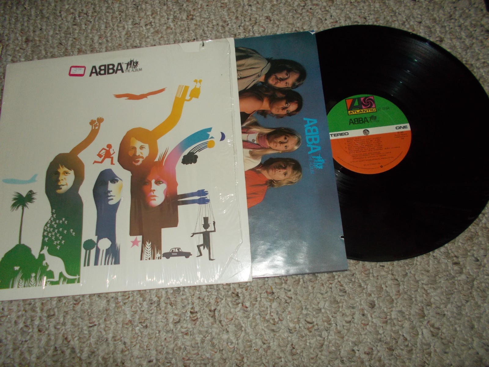 ABBA THE ALBUM ORG POP DISCO LP ON ATLANTIC EX ABBA THE ALBUM ORG POP DISCO LP ON ATLANTIC EX