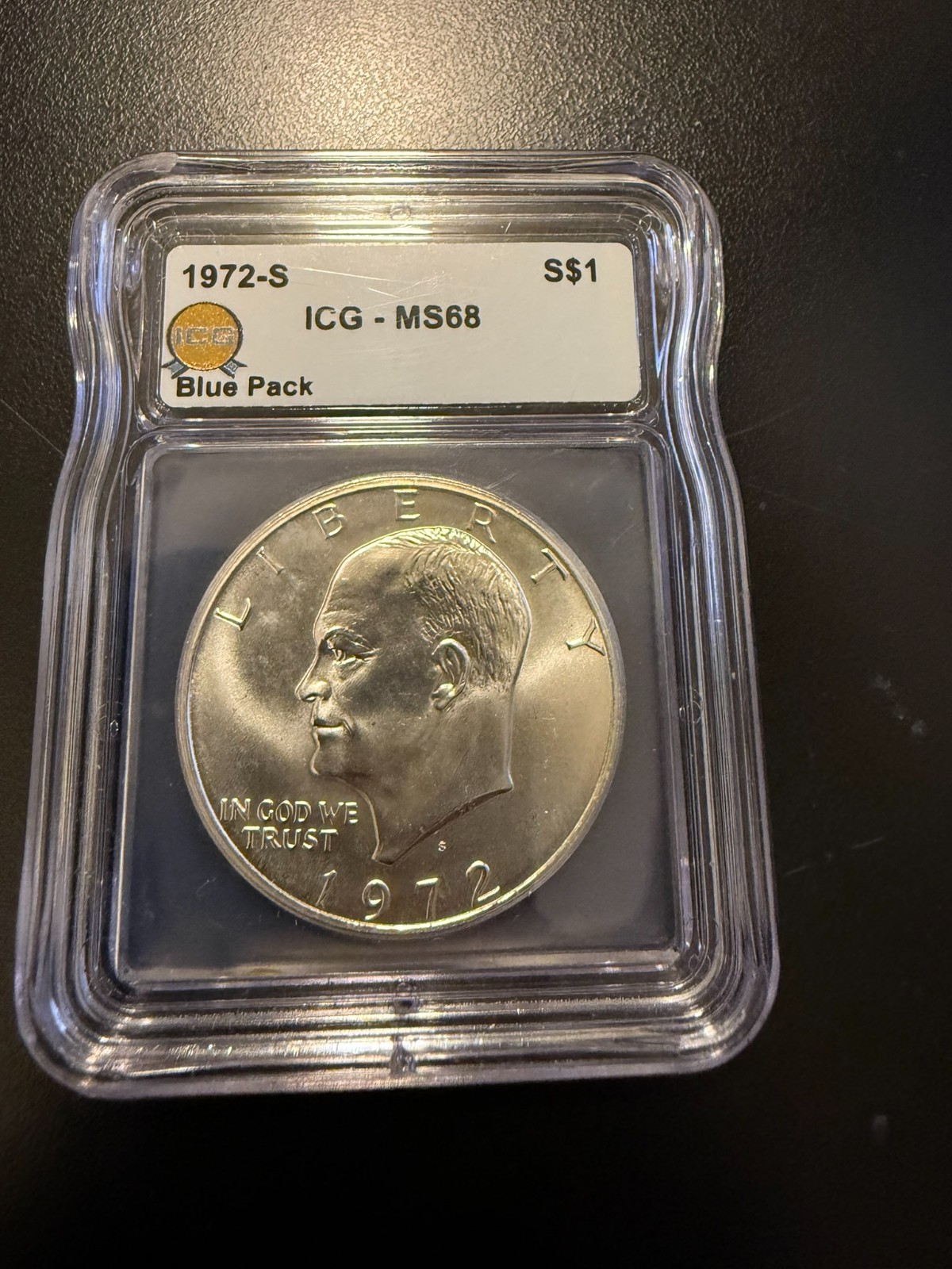 1972-S $1 Silver Eisenhower 1972-S $1 Silver Eisenhower