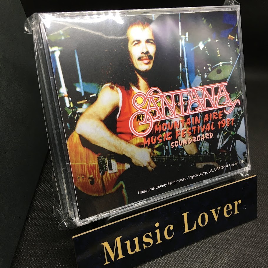 SANTANA / MOUNTAIN AIRE MUSIC FESTIVAL 1987 SOUNDBOARD / 2CD+1DVD