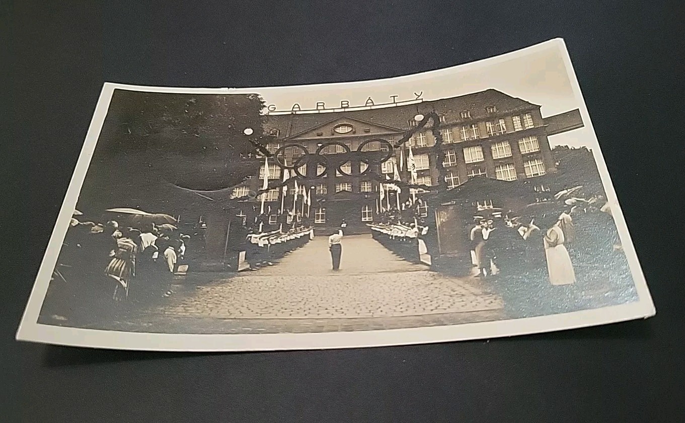 Germany Photo Postcard 1936, Berlin Olympics , Personal invitation, W/ Postmark Germany Photo Postcard 1936, Berlin Olympics , Personal invitation, W/ Postmark