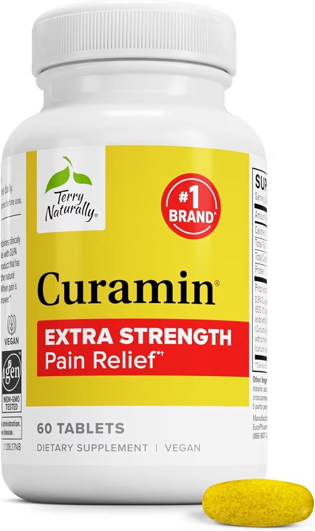 Terry Naturally Curamin Extra Strength Pain Relief 60 Tablets Terry Naturally Curamin Extra Strength Pain Relief 60 Tablets