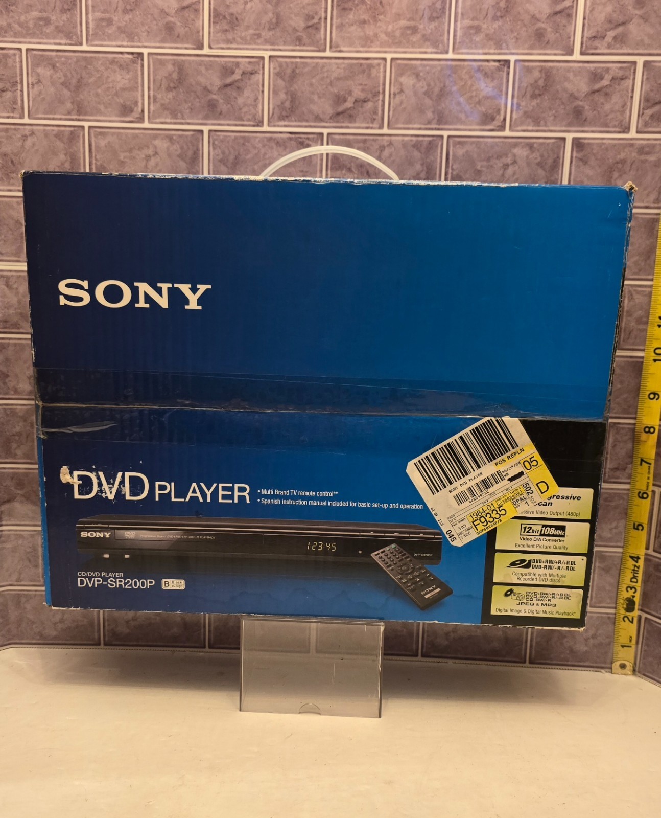 Sony CD/DVD Player DVP-SR200P *Brand New* Sony CD/DVD Player DVP-SR200P *Brand New*