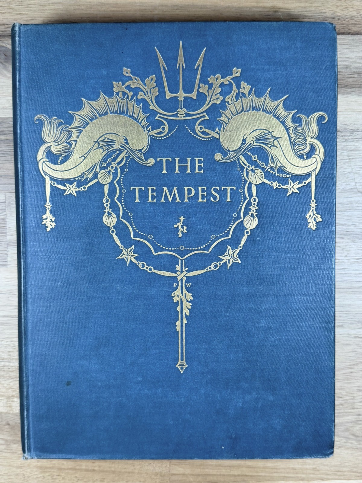 THE TEMPEST 1908 Tipped In COLOR PLATES by Paul Woodroffe - William Shakespeare