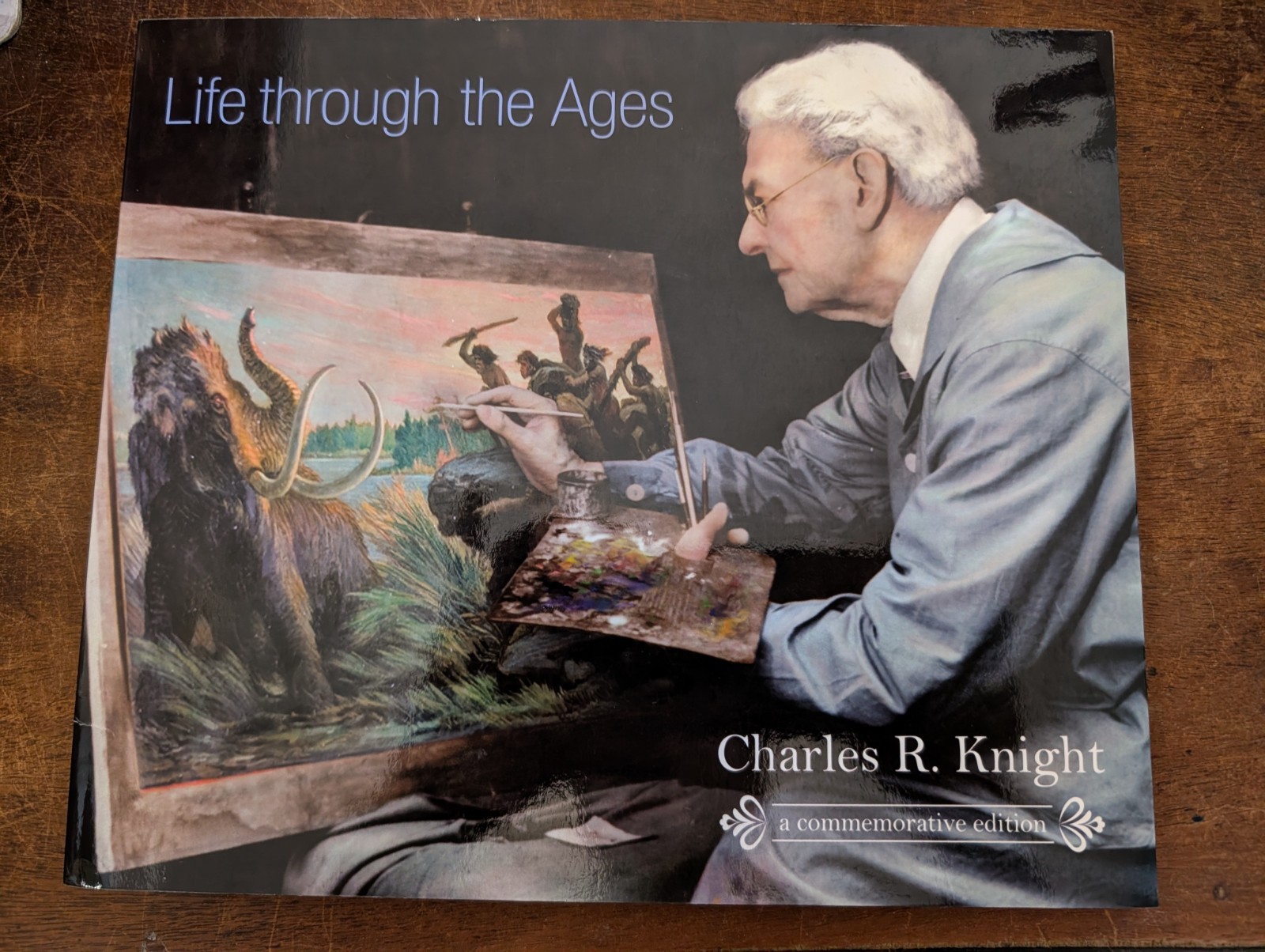 Life Through the Ages Charles R Knight 2017 PB OOP Paleoart Dinosaur Art VG