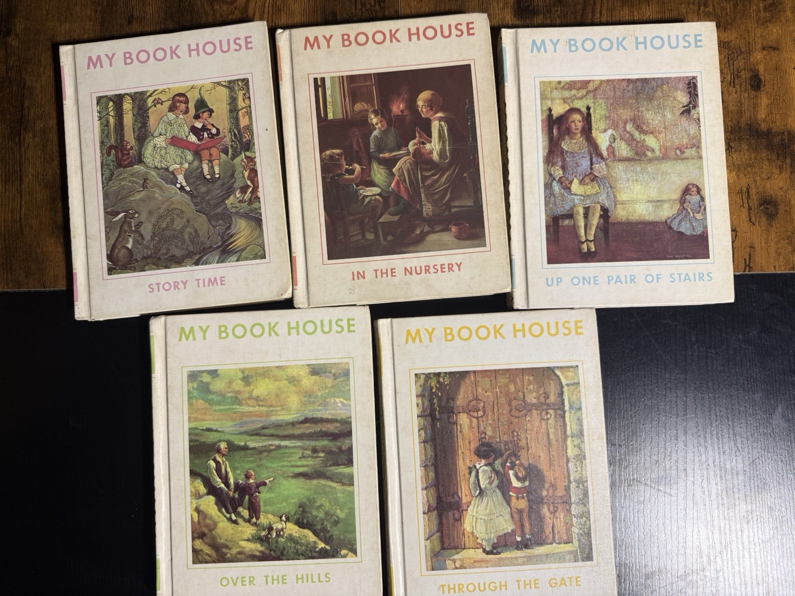 Vintage 1971 My Book House #1-#5 Children's Stories Books Vintage 1971 My Book House #1-#5 Children's Stories Books