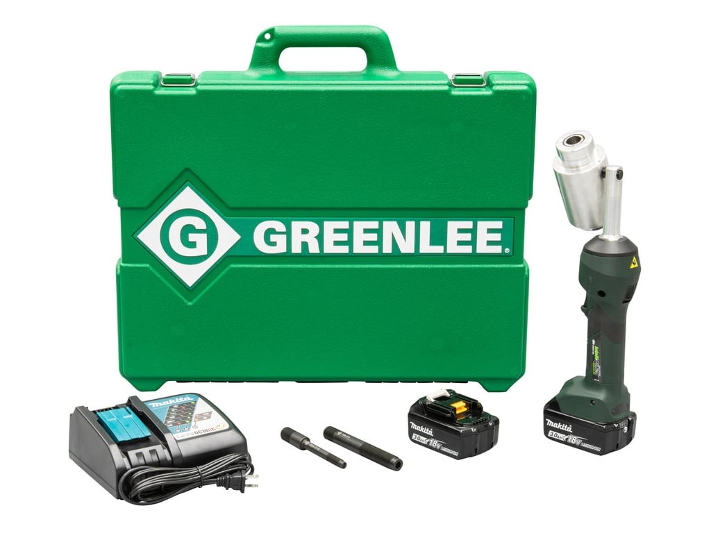 Greenlee LS100X11A - Intelli-PUNCH 11-Ton Battery-Hydraulic Knockout Driver with