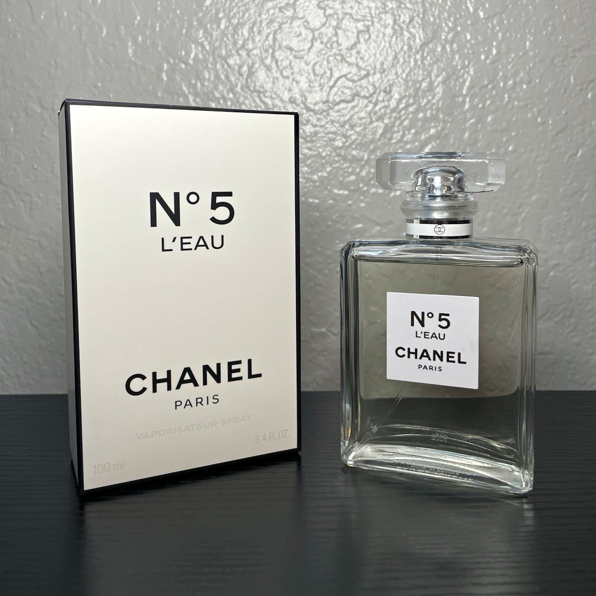 CHANEL N°5 L\'EAU Eau de Toilette Spray 3.4 fl oz Regular Size CHANEL N°5 L\'EAU Eau de Toilette Spray 3.4 fl oz Regular Size